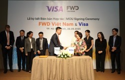 Visa và FWD Việt Nam ký kết biên bản ghi nhớ hợp