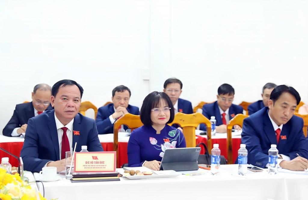 Phó Bí thư Tỉnh ủy, Chủ tịch UBND tỉnh Đồng Nai Võ Tấn Đức