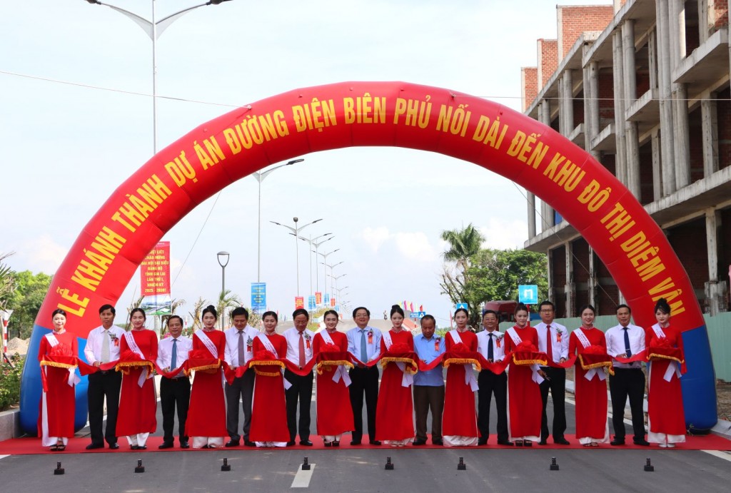 Gia Lai: Đưa vào sử dụng tuyến đường Điện Biên Phủ nối dài Gia Lai: Đưa vào sử dụng tuyến đường Điện Biên Phủ nối dài