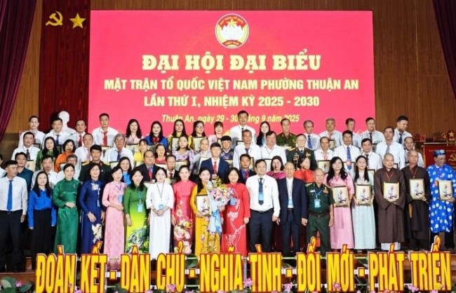 Phường Thuận An quyết tâm xây dựng khối đại đoàn kết vững mạnh