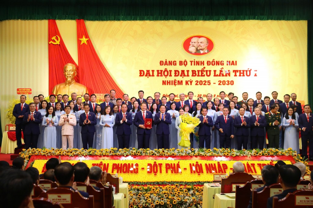 Ban Chấp hành Đảng bộ Đồng nai nhiệm kỳ 2025 - 2030
