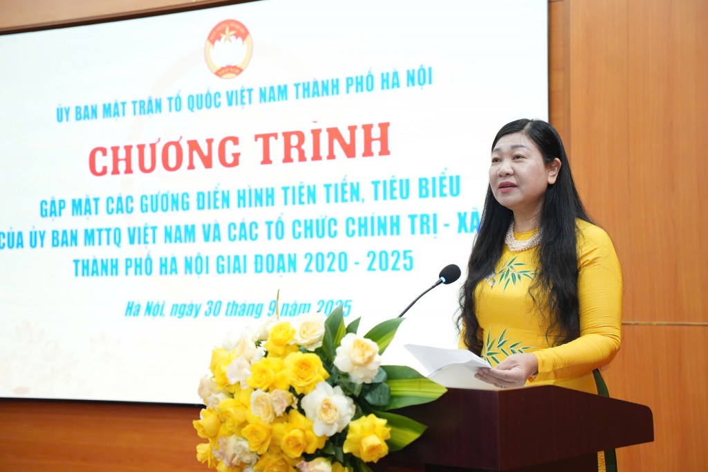 Mặt trận Hà Nội tôn vinh 80 gương điển hình tiên tiến, tiêu biểu