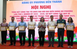 Phường Bến Thành triển khai nhiều nhiệm vụ trọng tâm