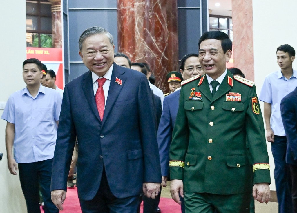 Tổng Bí thư Tô Lâm: Đảng bộ Quân đội và toàn quân cần hội tụ đoàn kết, hội tụ ý chí, hội tụ nhân tài, hội tụ sức mạnh