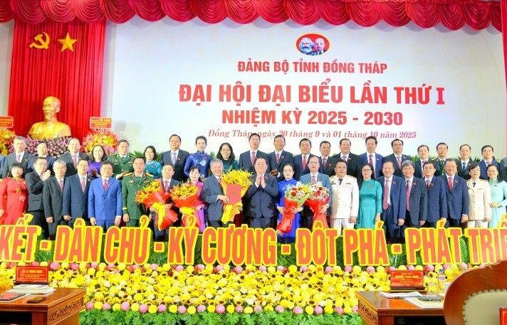 Quyết định nhân sự chủ chốt tại Đảng bộ tỉnh Đồng Tháp