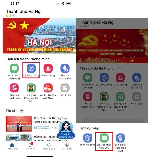 Hà Nội triển khai lấy số trực tuyến dịch vụ công qua iHanoi
