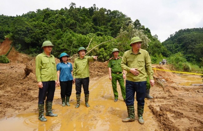 Lãnh đạo tỉnh Lào Cai yêu cầu các địa phương khẩn trương khắc phục hậu quả mưa lũ