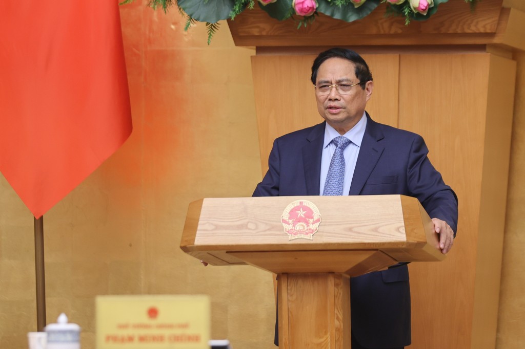 Thủ tướng yêu cầu đến ngày 10/10, phải hoàn thành dứt điểm việc chi trả chế độ cho tất cả các trường hợp đã có quyết định nghỉ việc trước ngày 31/8 - Ảnh: VGP/Nhật Bắc