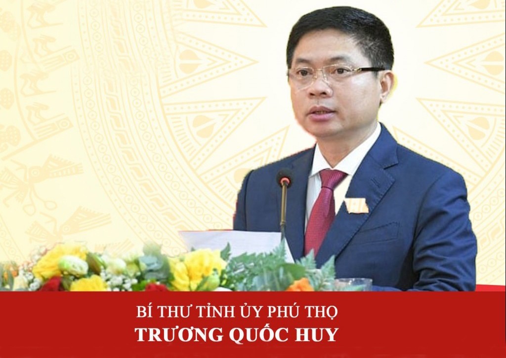 Chân dung Bí thư, các Phó Bí thư Tỉnh ủy Phú Thọ