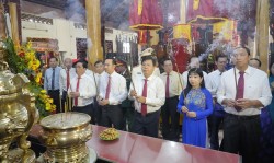 An Giang: Tri ân tiền nhân trước thềm Đại hội Đảng bộ tỉnh