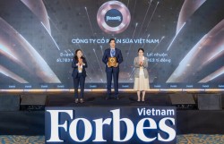 Vinamilk đứng đầu Top 25 thương hiệu dẫn đầu 2025 của Forbes Việt Nam