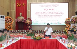 Xây dựng lực lượng Công an xã chính quy, tinh nhuệ, đáp ứng các yêu cầu nhiệm vụ