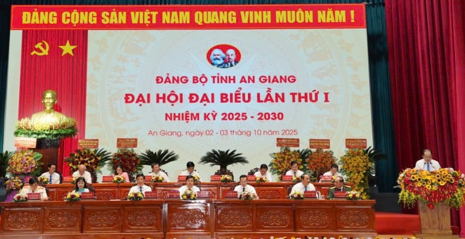 An Giang tổ chức phiên trù bị Đại hội Đảng bộ tỉnh lần I