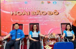 “Hoài Bão Đỏ” - Dấu ấn nhân ái tuổi trẻ