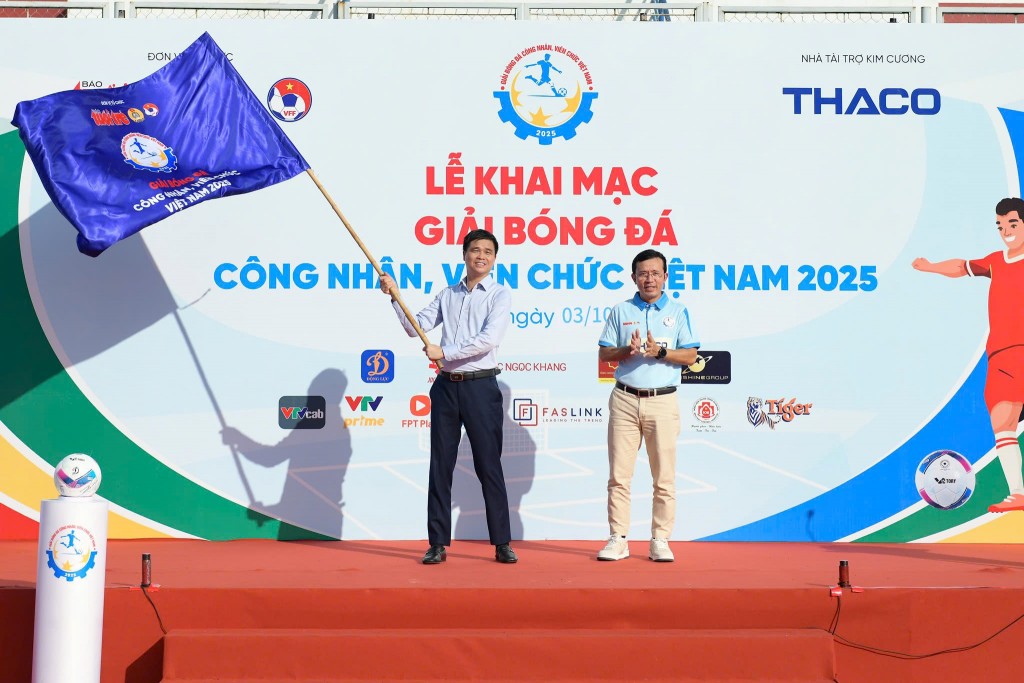 Sôi nổi Giải Bóng đá công nhân, viên chức Việt Nam 2025