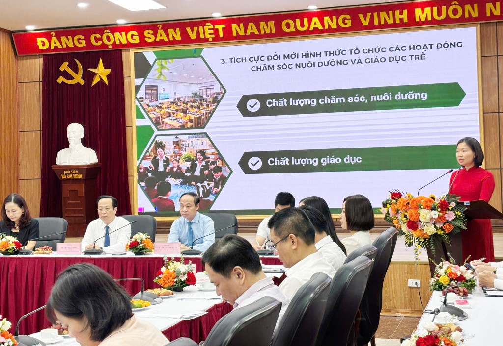 Xây dựng trường chuẩn quốc gia - tạo môi trường giáo dục hiện đại, an toàn