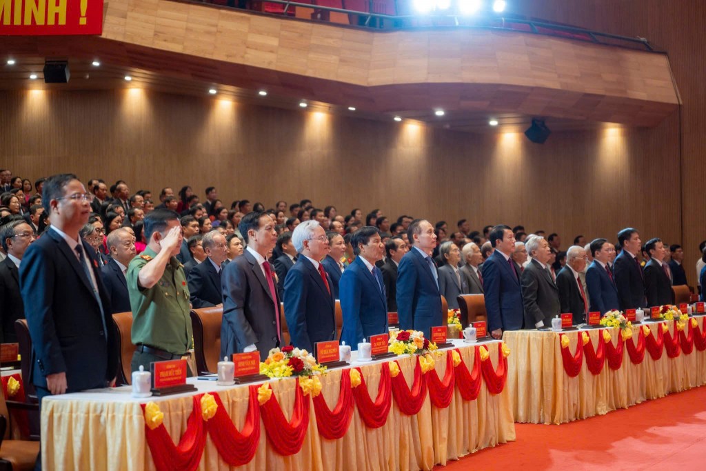 Lãnh đạo Trung ương và địa phương tham dự Đại hội  