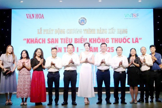 Phát động Chương trình Bảng xếp hạng “Khách sạn tiêu biểu không thuốc lá”