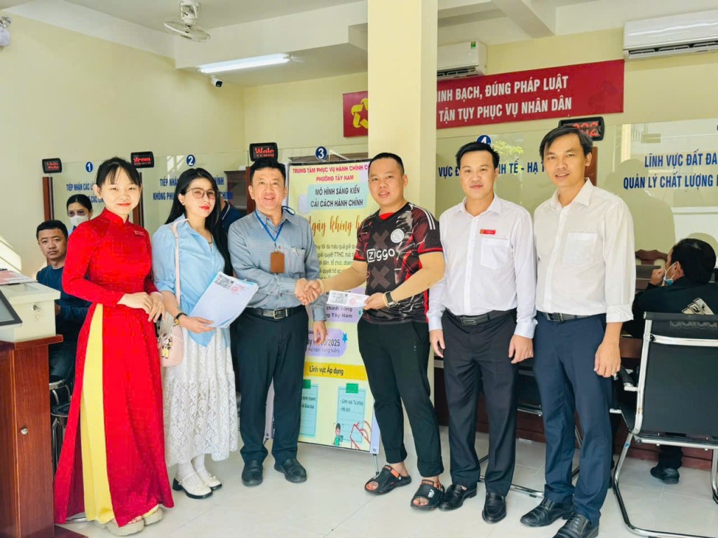 Phường Tây Nam triển khai mô hình “Ngày không hẹn”