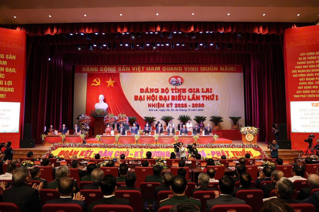 Đại hội Đại biểu Đảng bộ tỉnh Gia Lai lần thứ I nhiệm kỳ 2025-2030
