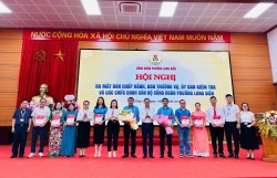 Ra mắt Công đoàn phường Long Biên