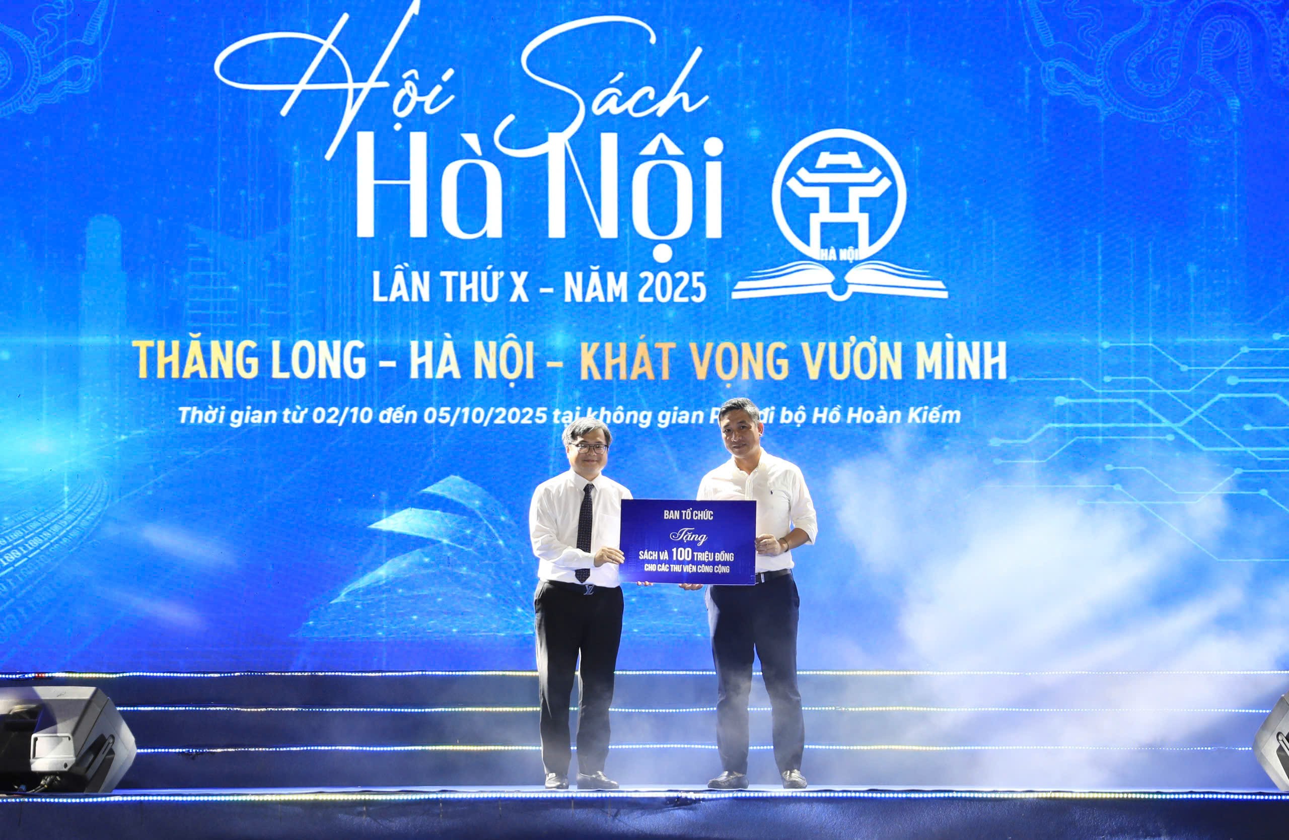 Khai mạc Hội sách Hà Nội lần thứ X năm 2025