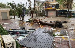 Một số mức hỗ trợ cụ thể đối với việc khắc phục thiệt hại của bão số 10