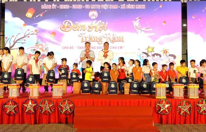 Đêm hội trăng rằm Bình Minh – tiếp sức ước mơ tuổi thơ