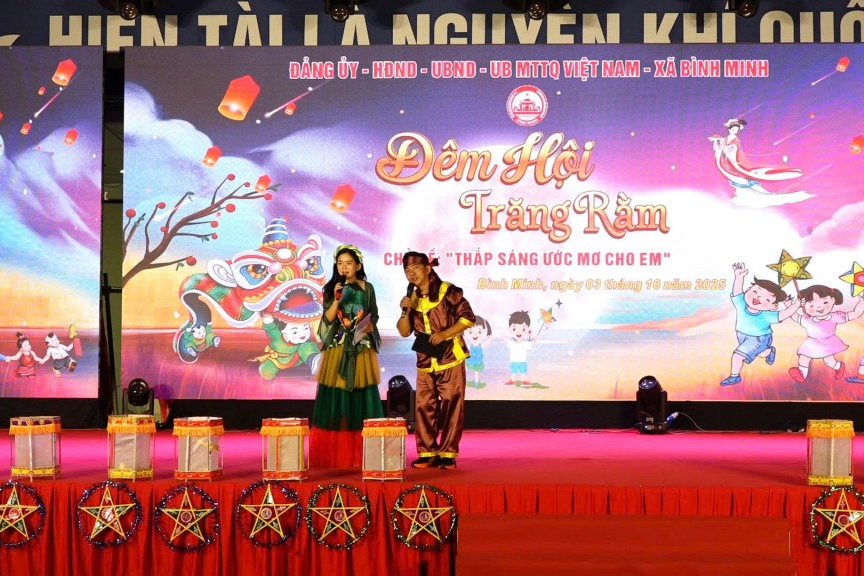 Đêm hội trăng rằm Bình Minh – tiếp sức ước mơ tuổi thơ Đêm hội trăng rằm Bình Minh – tiếp sức ước mơ tuổi thơ