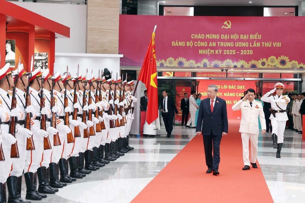 Phát biểu chỉ đạo của Tổng Bí thư Tô Lâm tại Đại hội Đảng bộ Công an Trung ương lần thứ VIII Phát biểu chỉ đạo của Tổng Bí thư Tô Lâm tại Đại hội Đảng bộ Công an Trung ương lần thứ VIII