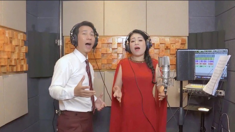 Ca sĩ Anh Thơ và Lê Anh Dũng thể hiện ca khúc của Ngọc Lê Ninh Ca sĩ Anh Thơ và Lê Anh Dũng thể hiện ca khúc của Ngọc Lê Ninh