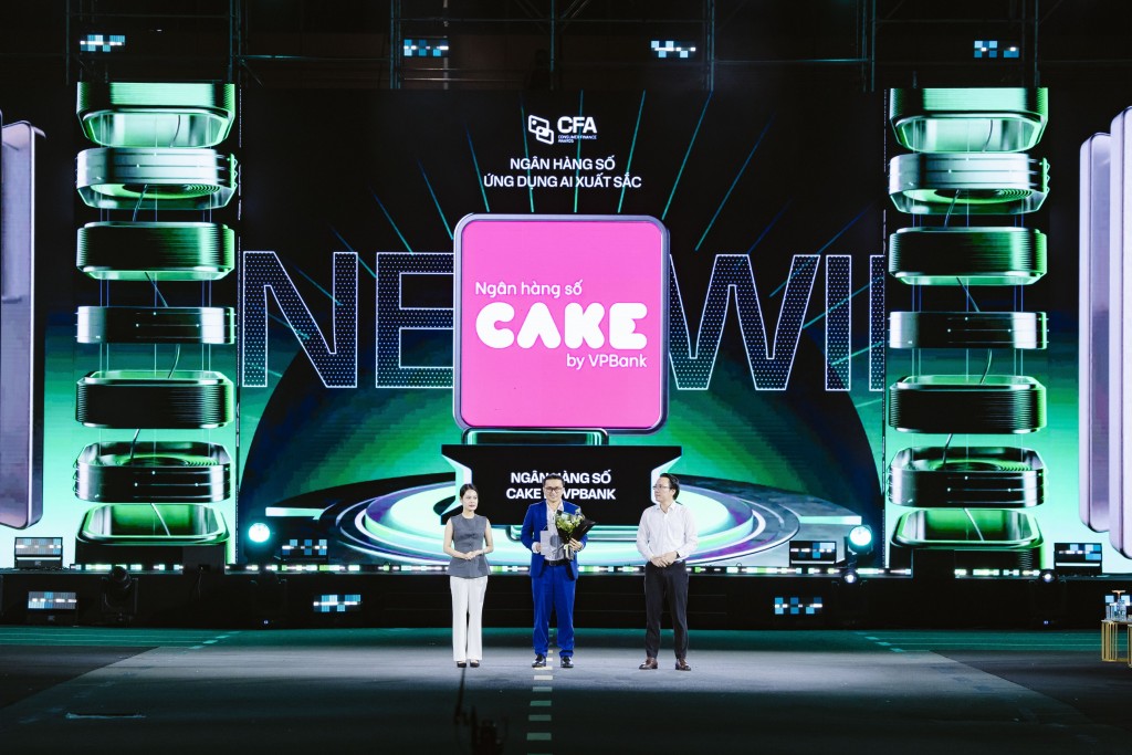 Cake được là ngân hàng số ứng dụng AI xuất sắc tại Better Choice Awards 2025