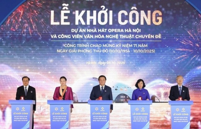 Khởi công Dự án Nhà hát Opera Hà Nội với tổng vốn đầu tư hơn 12.700 tỷ đồng