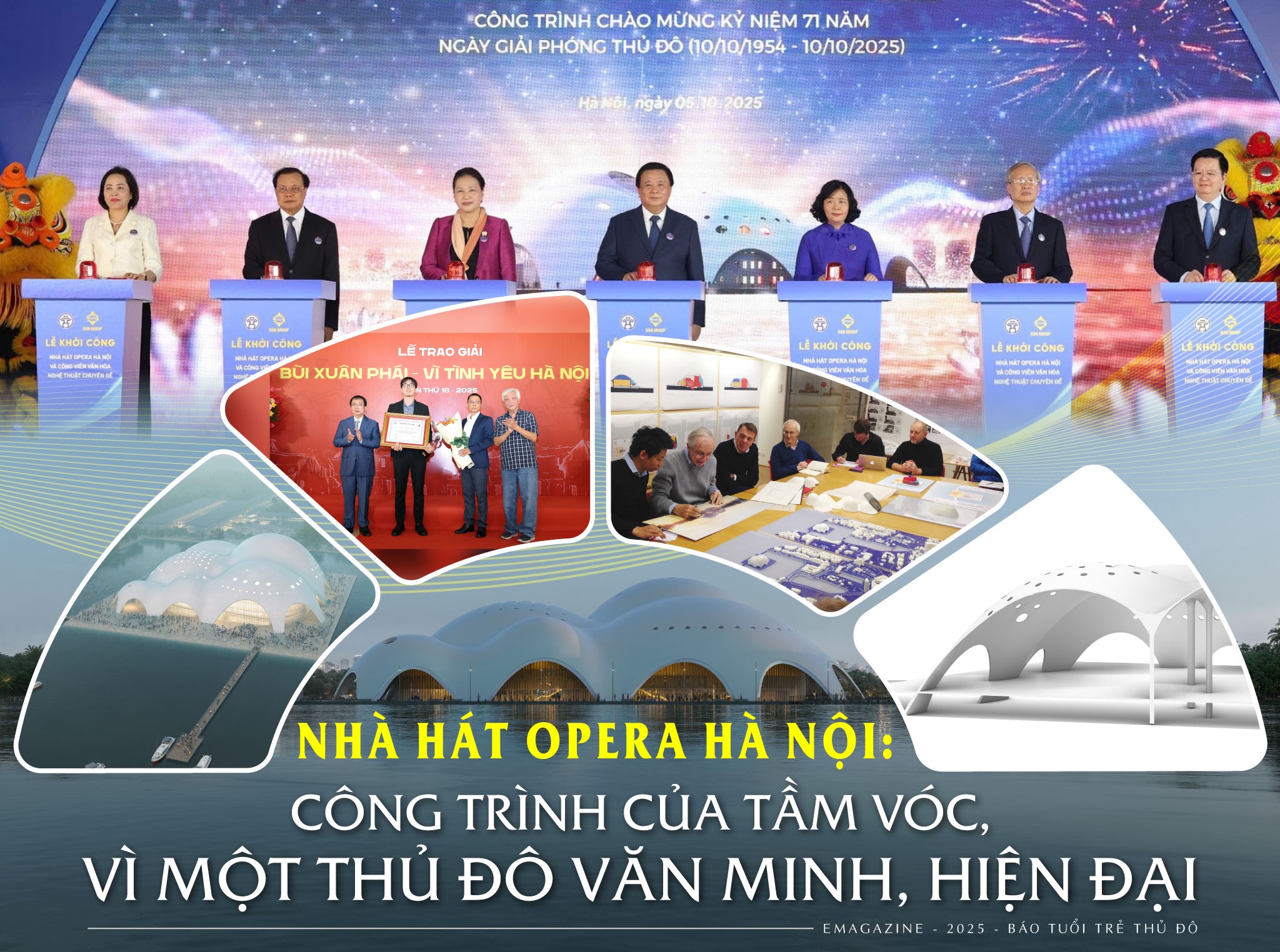Công trình của tầm vóc, vì một Thủ Đô văn minh, hiện đại