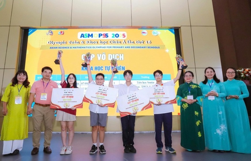 Trường THCS Giảng Võ 2 lần đầu đăng cai tổ chức Vòng Quốc gia ASMOPSS 2025
