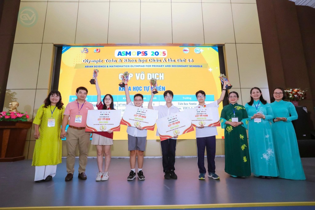 các nhà Vô địch của cuôc thi ASMOPSS 2025 các nhà Vô địch của cuôc thi ASMOPSS 2025