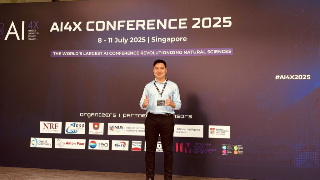 Tiến sĩ Lê Huy Dũng sở hữu nhiều thành tích xuất sắc trong nghiên cứu khoa học 