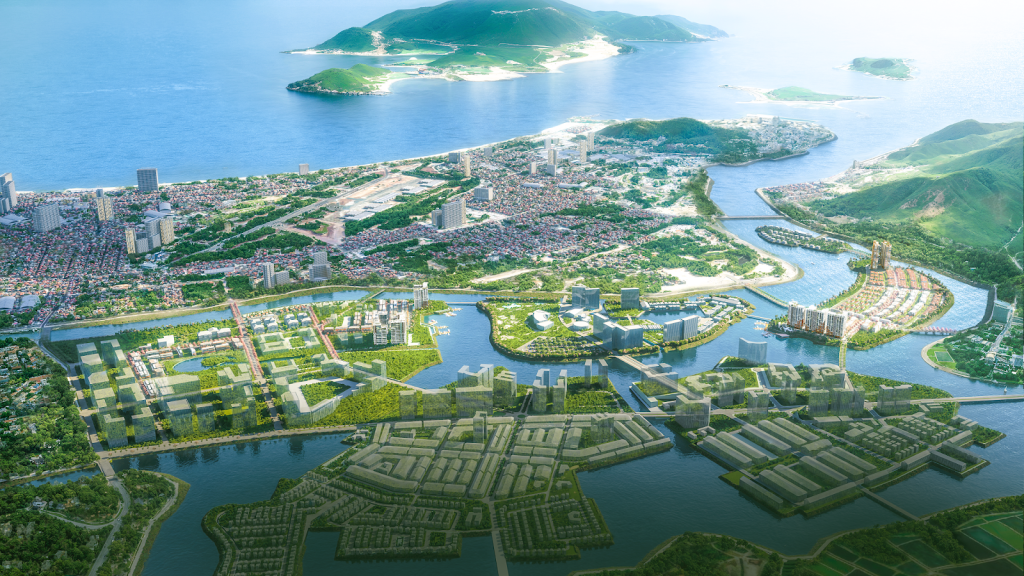 Phối cảnh Khu đô thị hỗn hợp Nha Trang