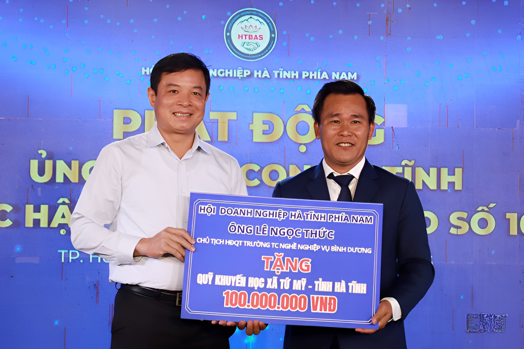 Doanh nhân Hà Tĩnh phía Nam hướng về quê hương bằng nghĩa tình