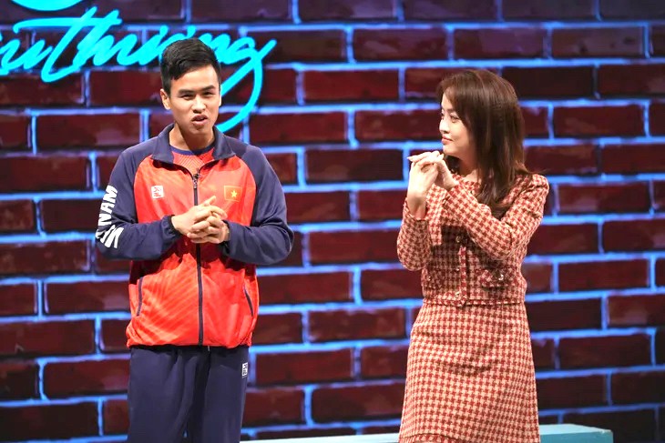 Chàng vận động viên chia sẻ về những trải nghiệm của mình