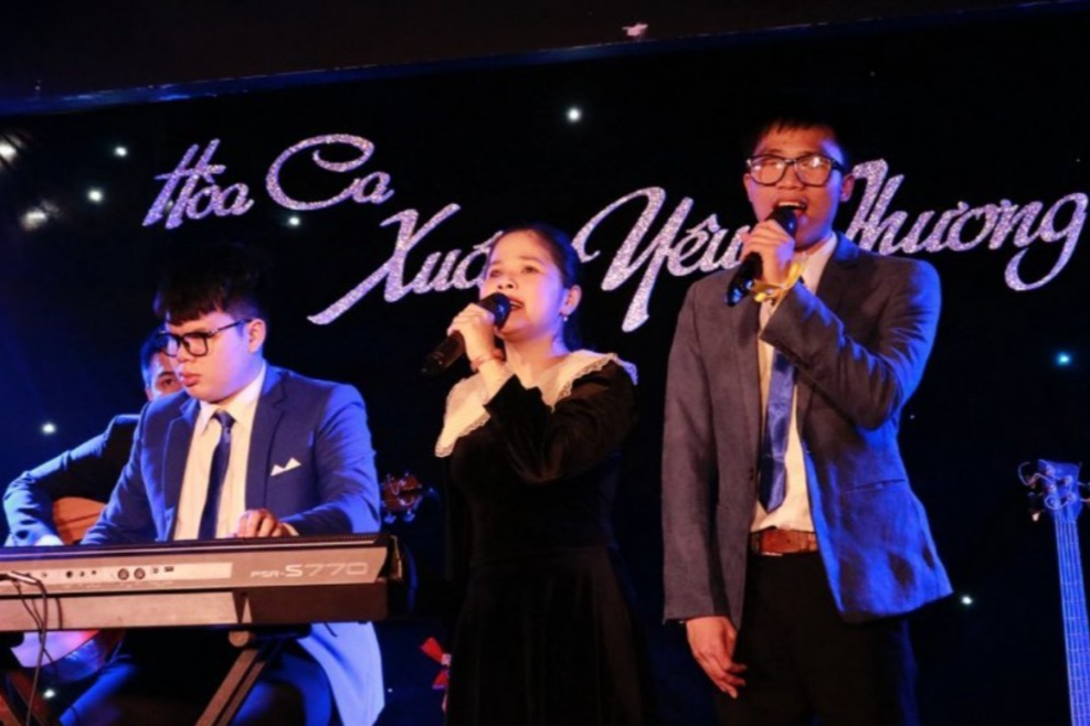 Âm nhạc là một trong hai niềm đam mê lớn của Thảo Xuân 