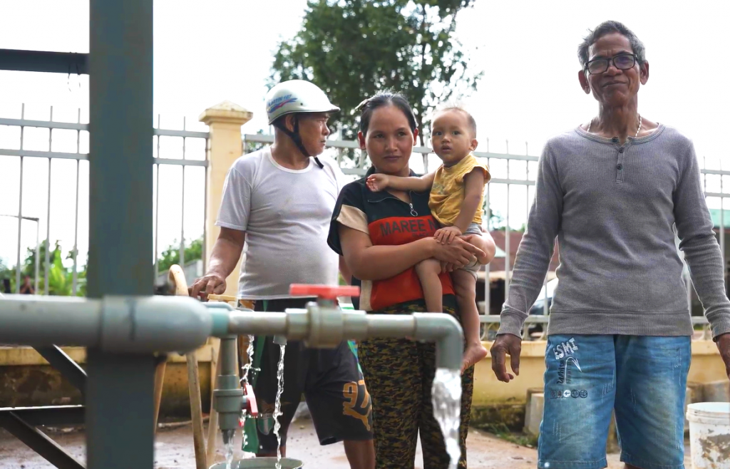 Dự án đã lắp đặt 34.560 m đường ống, mang nguồn nước sạch đến 1.152 hộ dân.