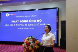 EVNNPC quyên góp 10 tỷ đồng ủng hộ các tỉnh bị thiên tai