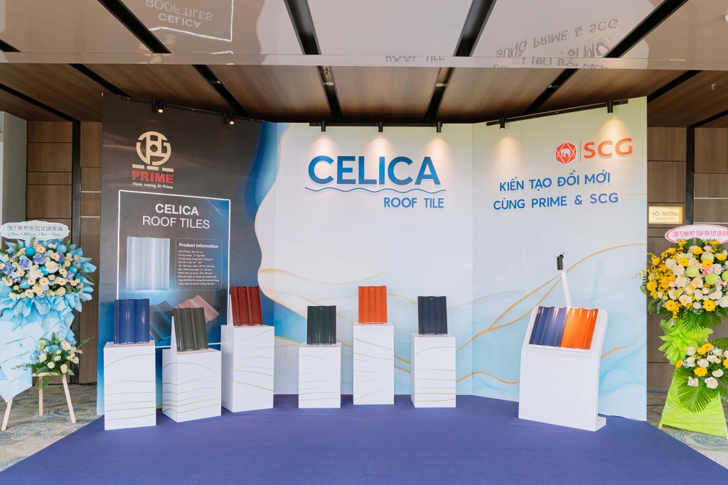 CELICA có 8 màu sắc tuyển chọn, bền màu, giúp hòa hợp bảng màu tối giản mang cảm hứng Nhật Bản thành những đường mái hiện đại, thanh nhã.