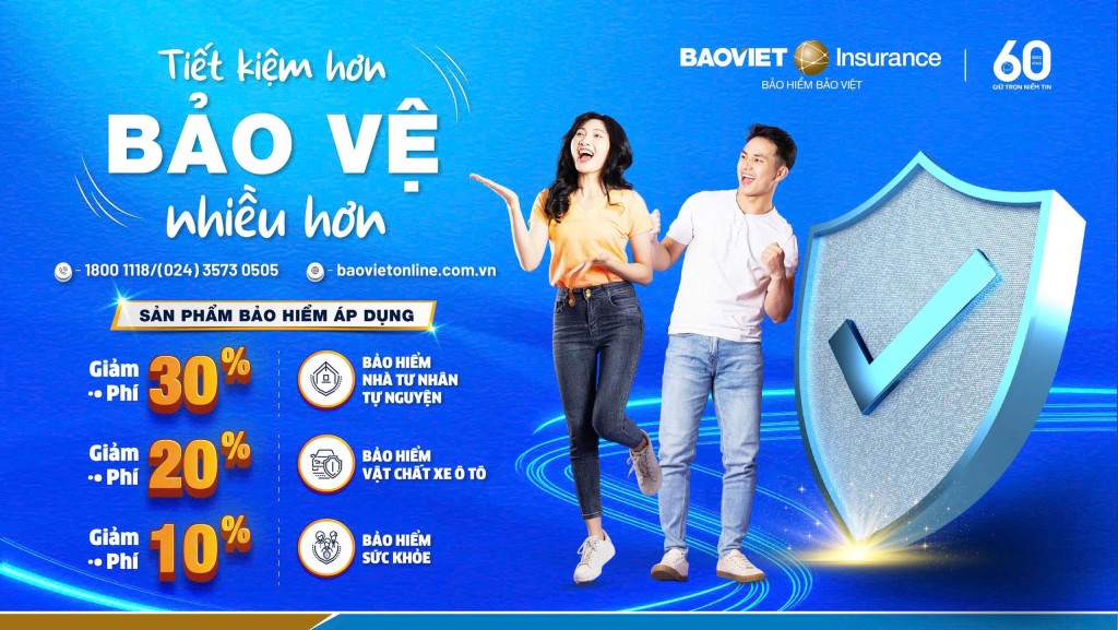   Chương trình ưu đãi lên đến 30% dành cho 9 chương trình bảo hiểm