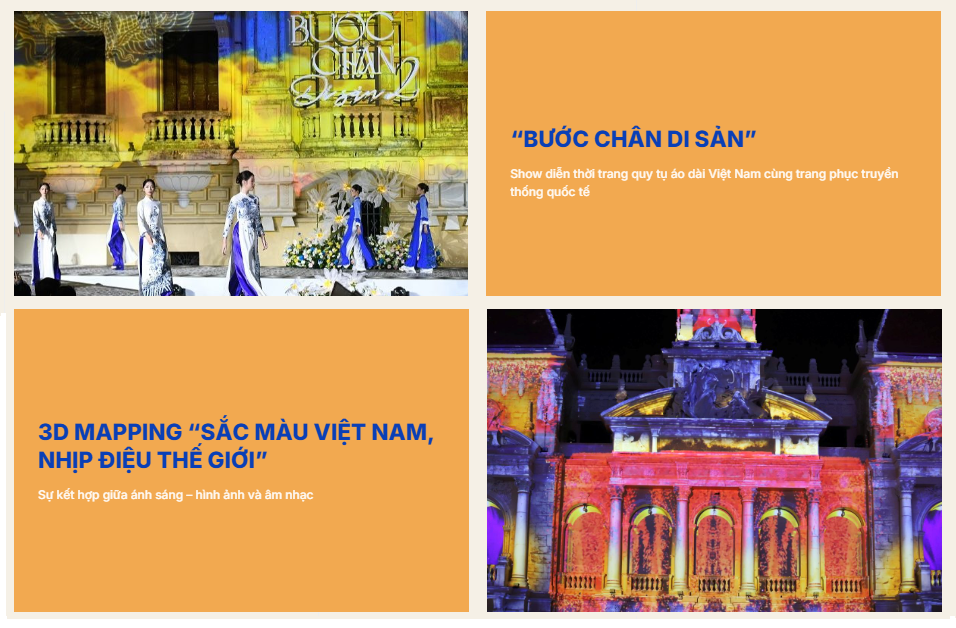 Xuyên suốt Lễ hội là nhiều chương trình hấp dẫn, đặc sắc