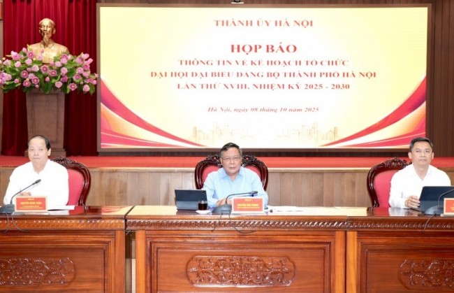Ứng dụng công nghệ, đổi mới tổ chức Đại hội Đảng bộ TP Hà Nội lần thứ XVIII