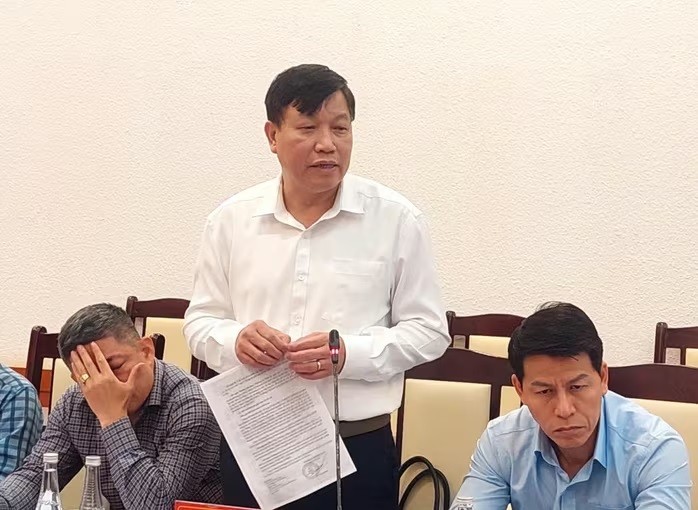 Ông Nguyễn Minh Tuấn - Phó Giám đốc Sở Y tế tỉnh Quảng Ninh thông tin về phương án sắp xếp hệ thống y tế trên địa bàn theo mô hình chính quyền địa phương 2 cấp.
