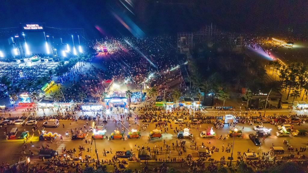 Kinh tế đêm phát triển mạnh mở ra tiềm năng lớn cho các nhà đầu tư lưu trú. Ảnh: Ánh Dương.