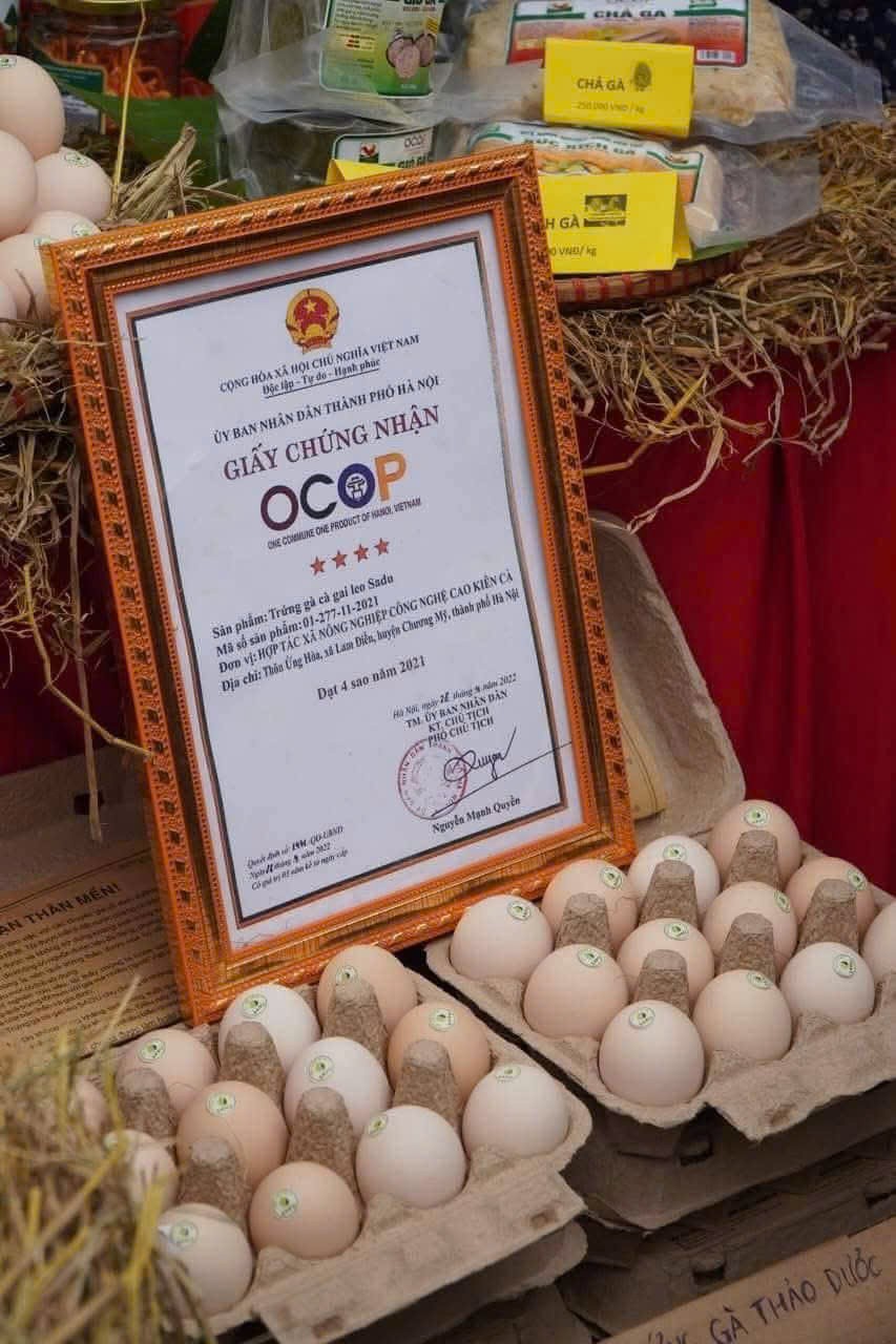 Sản phẩm trứng gà thảo dược của Sadu luôn được người tiêu dùng yêu thích vì chất lượng